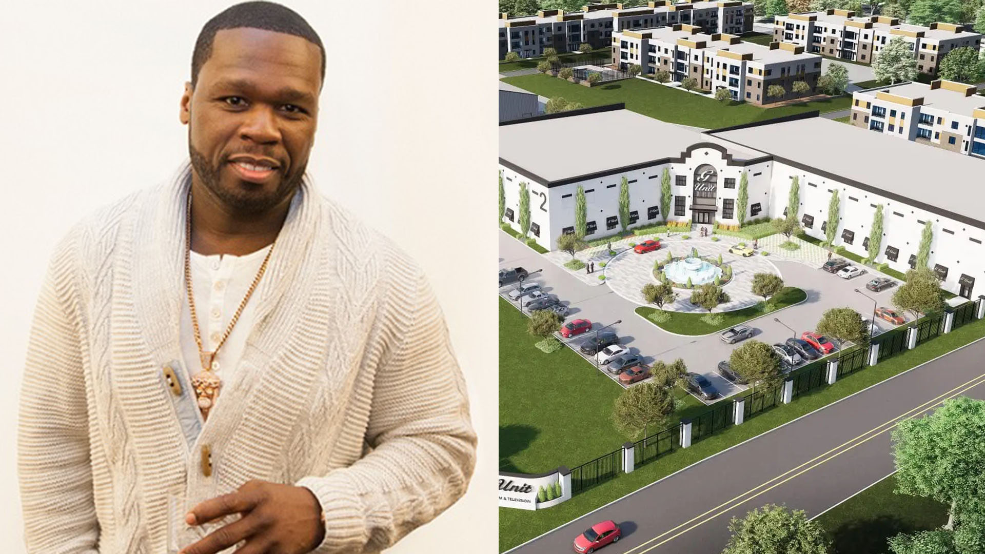 50 Cent investe US$ 124 milhões para expandir G-Unit Film & Television em Shreveport