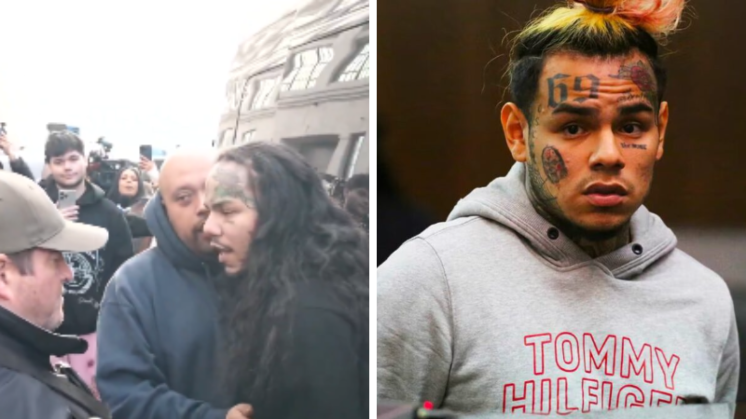 Tekashi 6ix9ine se apresenta à polícia em Nova York ouvindo “Locked Up” e inicia pena de 3 meses
