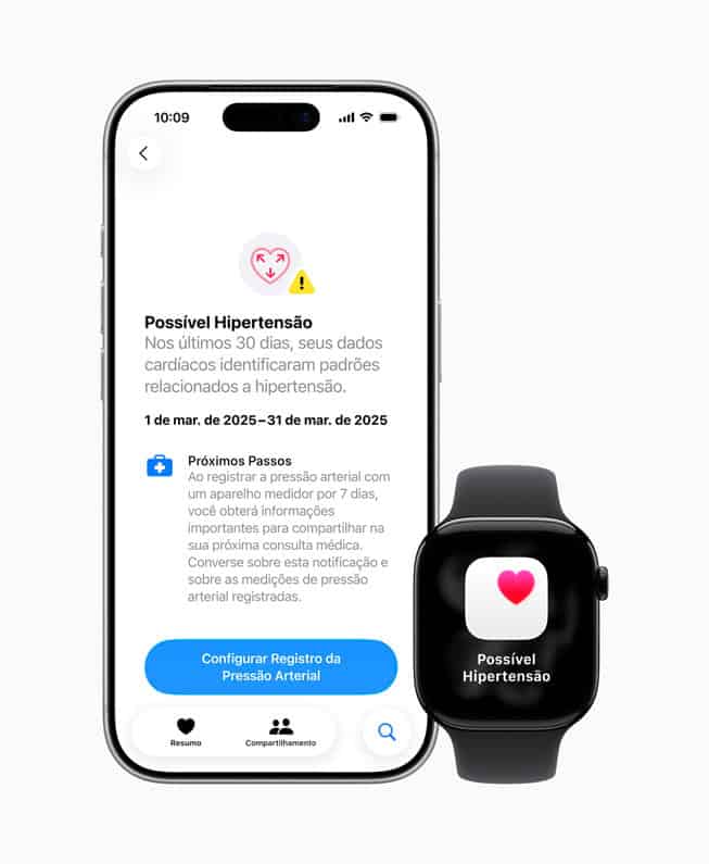 Apple libera alerta de hipertensão no Apple Watch no Brasil