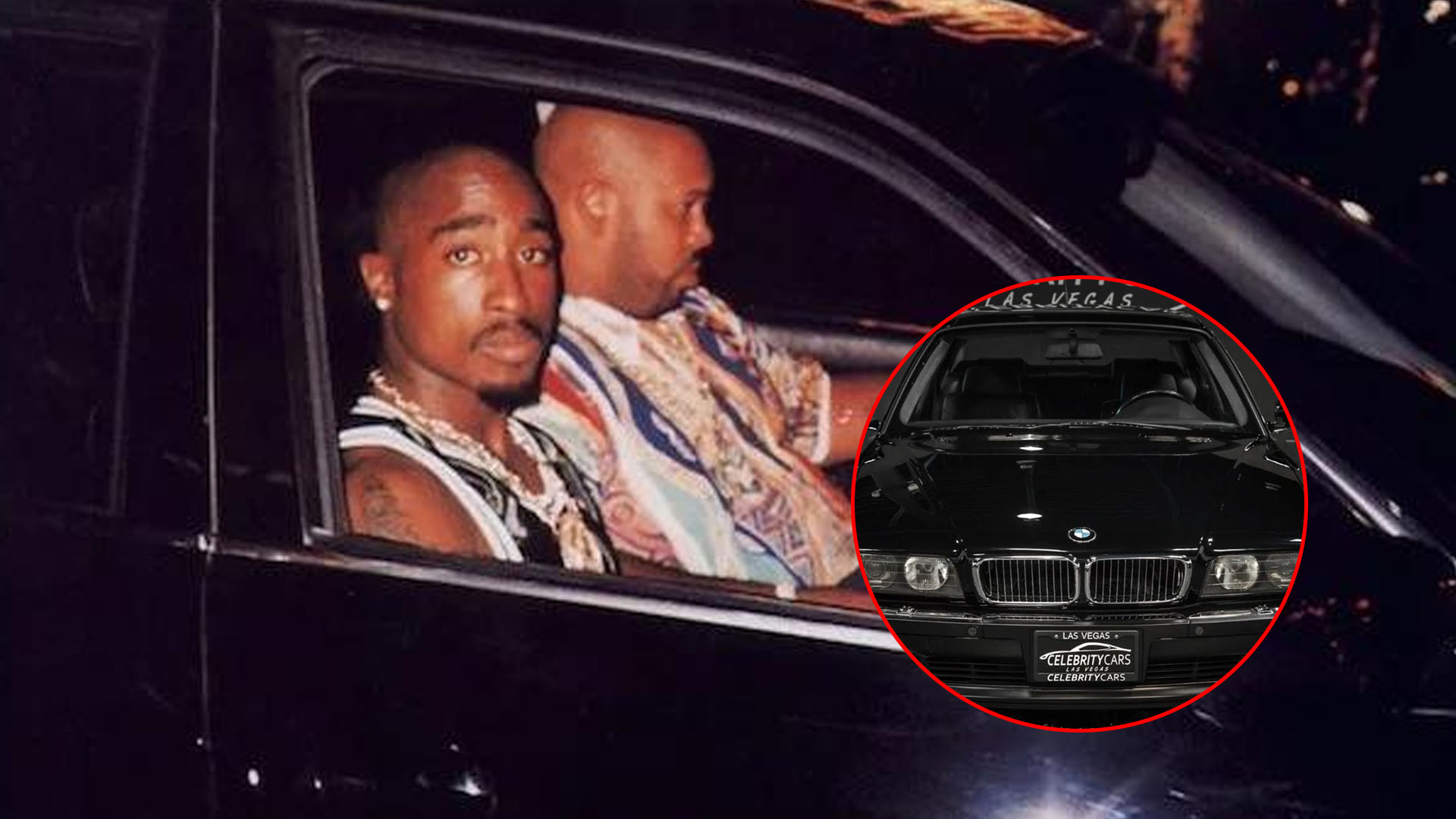 BMW em que Tupac Shakur foi baleado em 1996 é oferecida por R$ 9,4 milhões