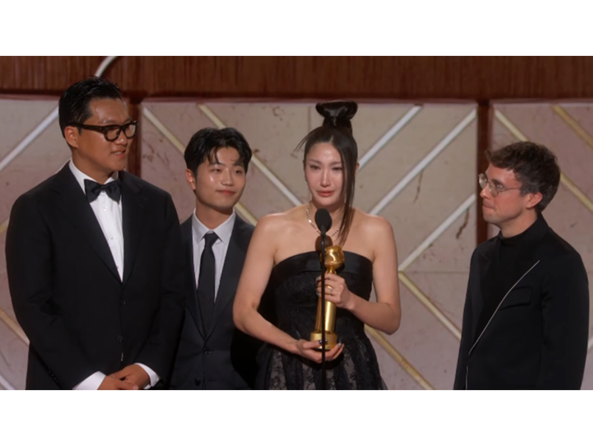 Guerreiras do K-Pop conquista Globo de Ouro com “Golden” e celebra retorno de EJAE