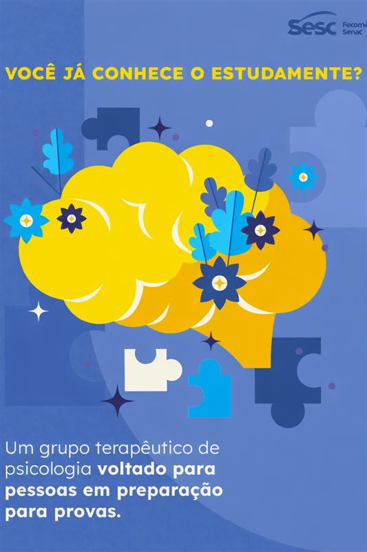 Sesc-DF cria grupo terapêutico para reduzir ansiedade de estudantes