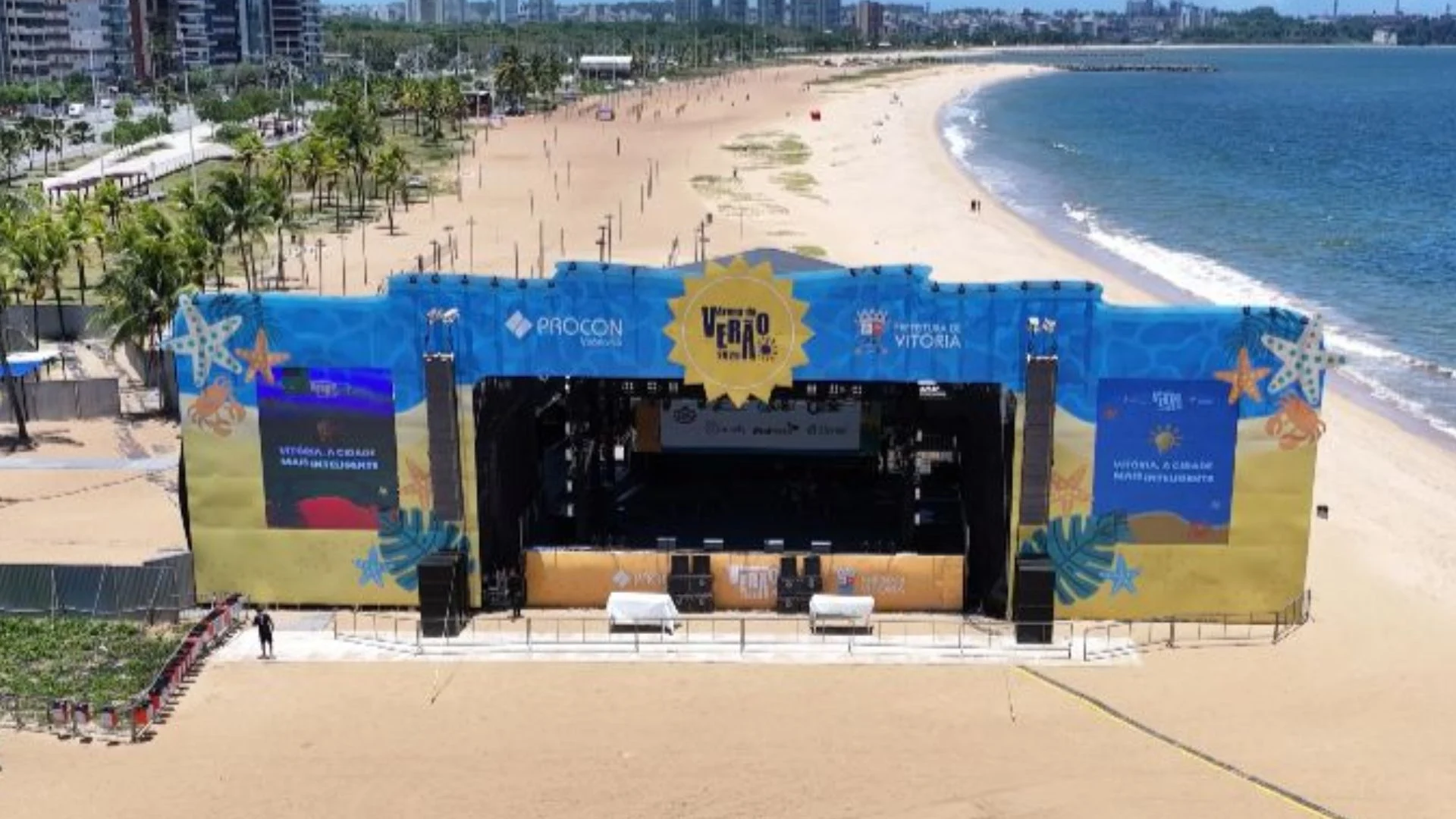Arena de Verão 2026 reúne shows e atividades esportivas gratuitas em Vitória
