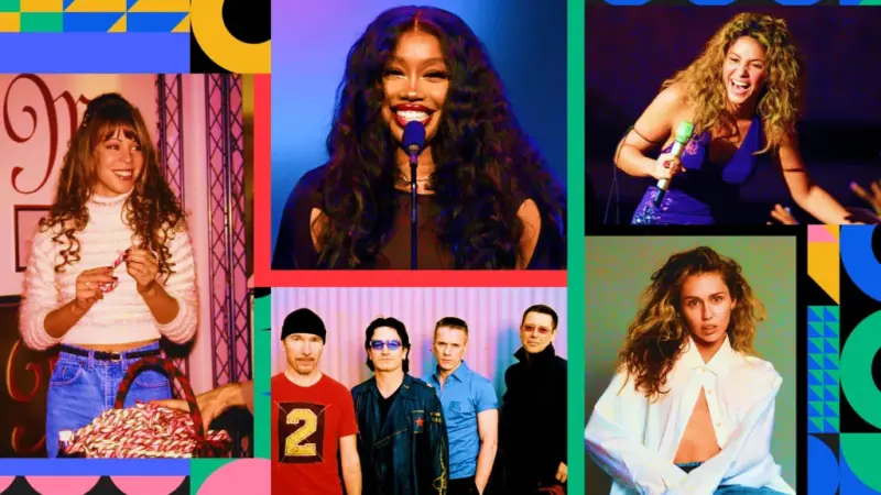 As músicas com mais semanas no topo de cada ranking de airplay da Billboard