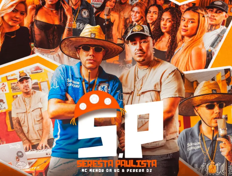 MC Menor da VG e DJ Perera lançam EP Seresta Paulista unindo funk e seresta