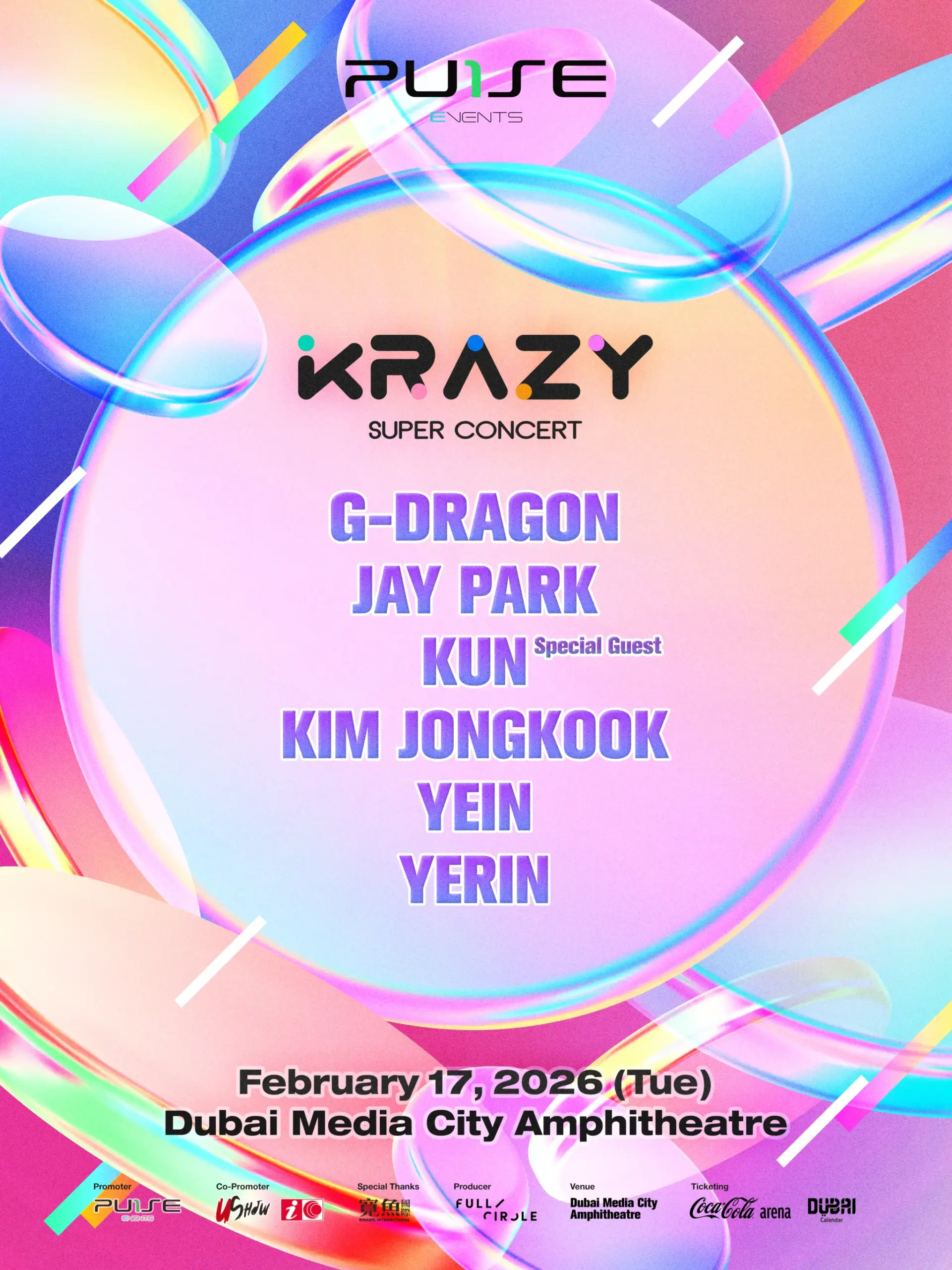 G-Dragon e Jay Park lideram primeiro ‘Krazy Super Concert’ em Dubai