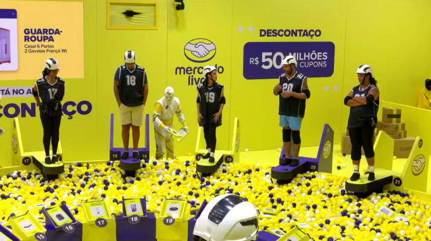 Primeira prova do líder do BBB 26 tem seis participantes na disputa