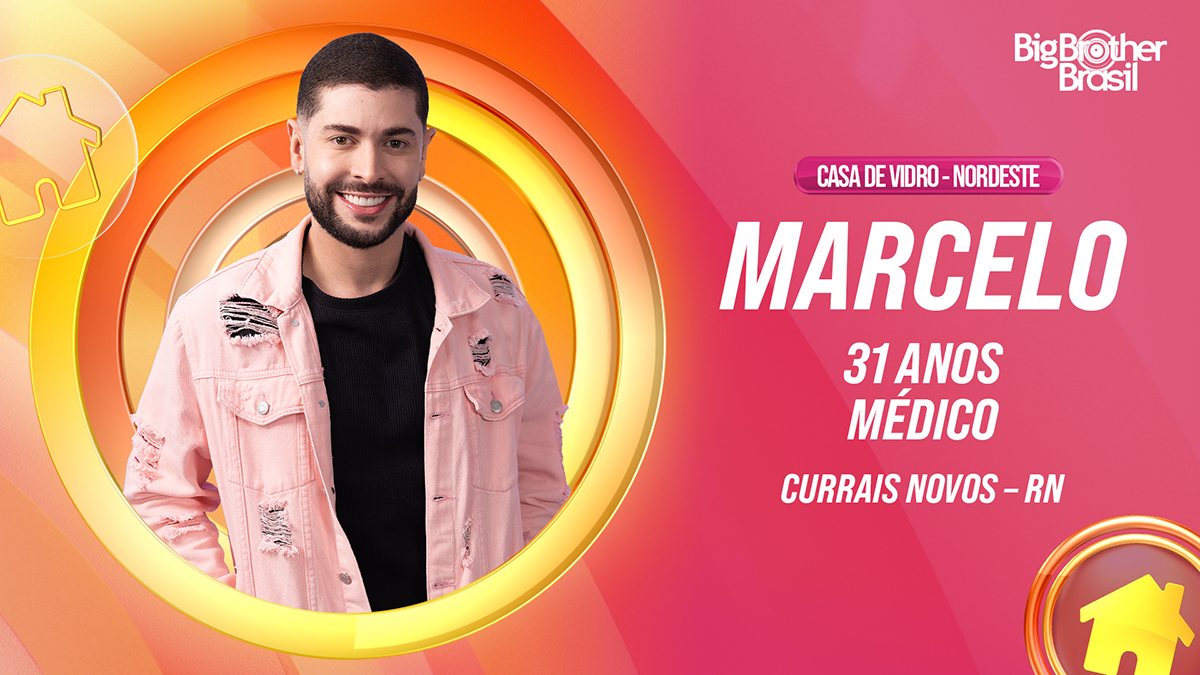 Médico Marcelo, da Casa de Vidro, assume crush em Pedro Sampaio no BBB 26