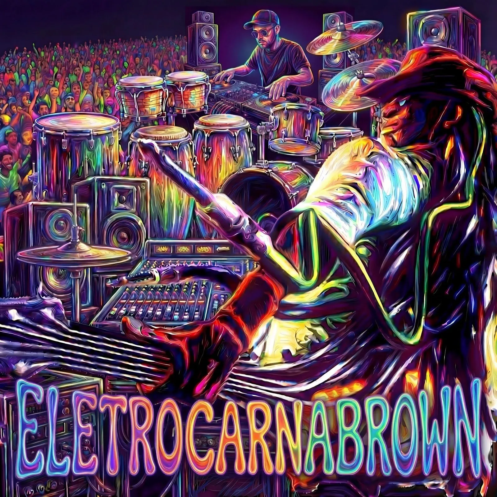 Carlinhos Brown reinventa sucessos no álbum ‘EletroCarnaBrown’