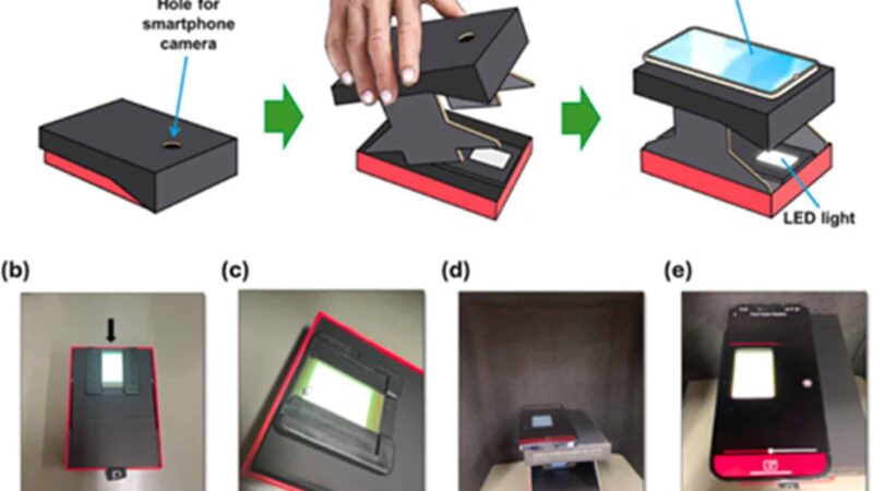 Sistema portátil transforma smartphones em detectores de radiação