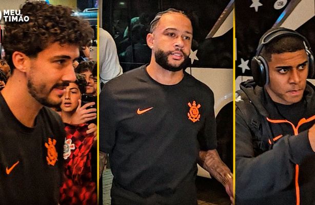 Corinthians desembarca em Santos para estreia no Campeonato Brasileiro 2026