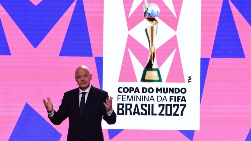 Fifa apresenta marca e slogan da Copa do Mundo Feminina 2027 no Rio de Janeiro