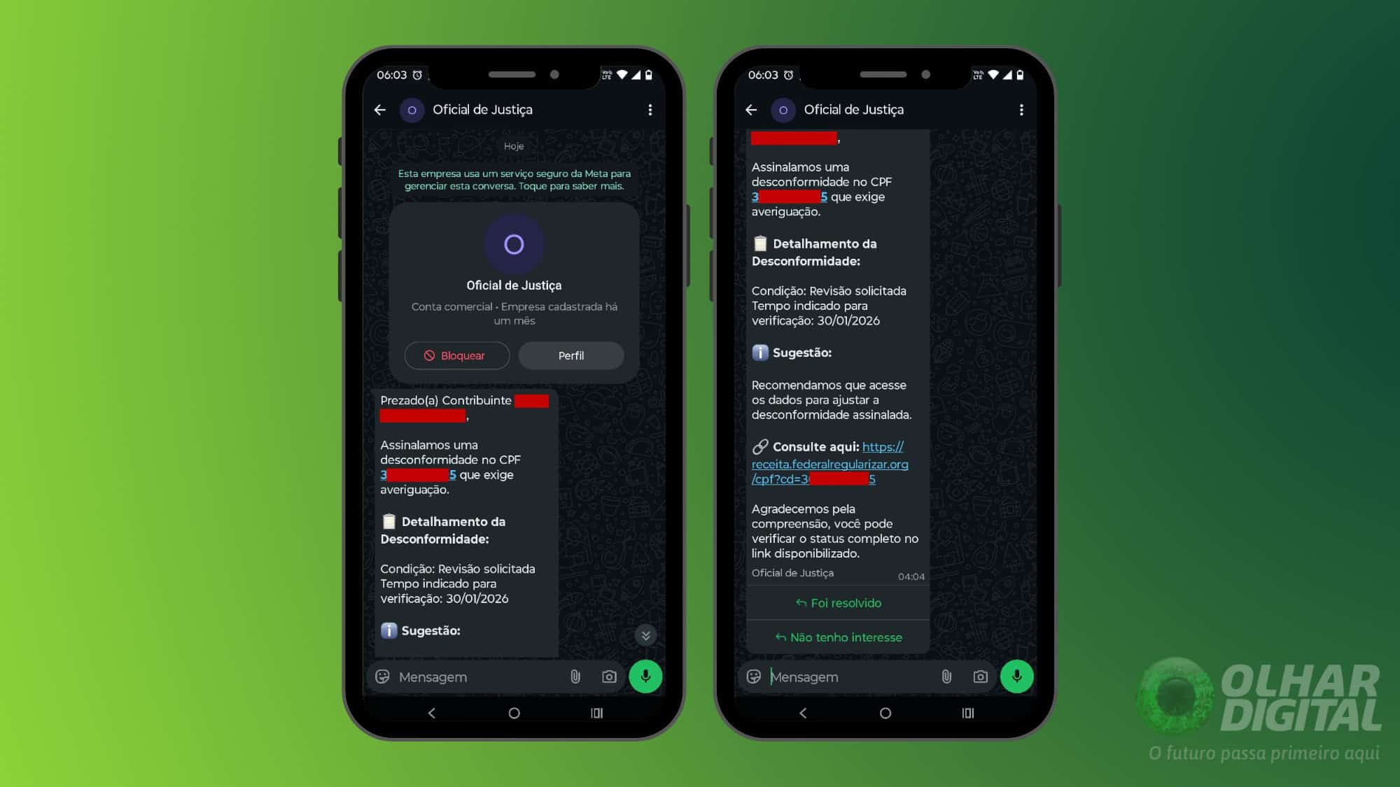 STJ alerta sobre golpe de falso oficial de justiça no WhatsApp
