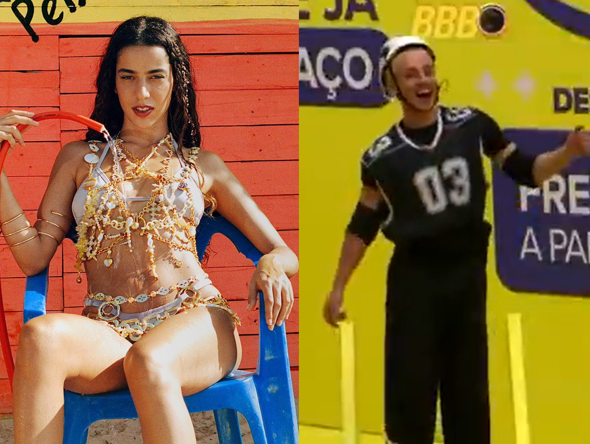 Sol provoca Milena com música de Marina Sena durante prova do líder do BBB 26 e Juliano Floss reage dançando