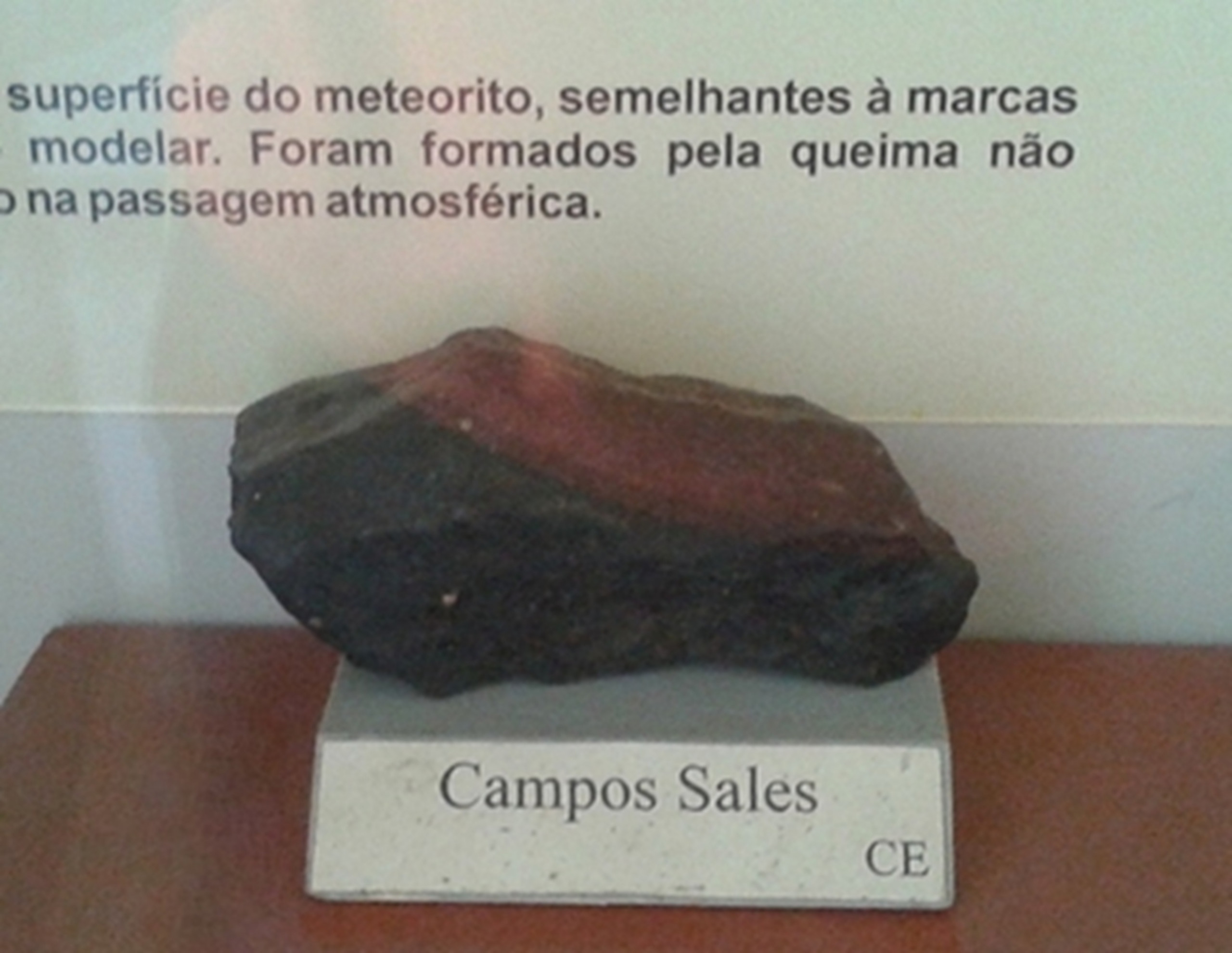 Meteorito Campos Sales completa 35 anos de registro no Ceará