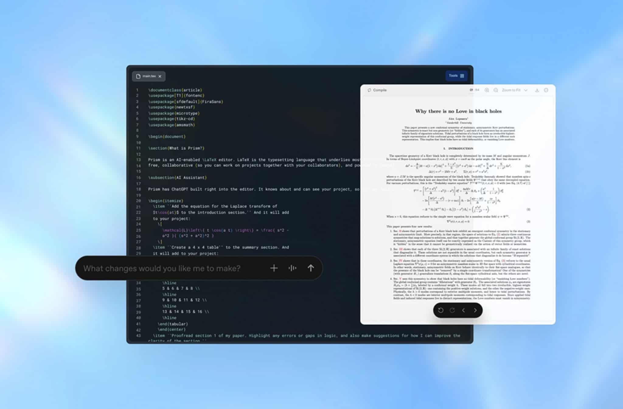 Prism: OpenAI lança ambiente gratuito para acelerar pesquisas científicas