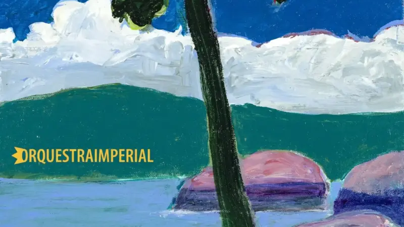 Orquestra Imperial apresenta single “Coqueiro verde” com pintura de Luiz Zerbini na capa