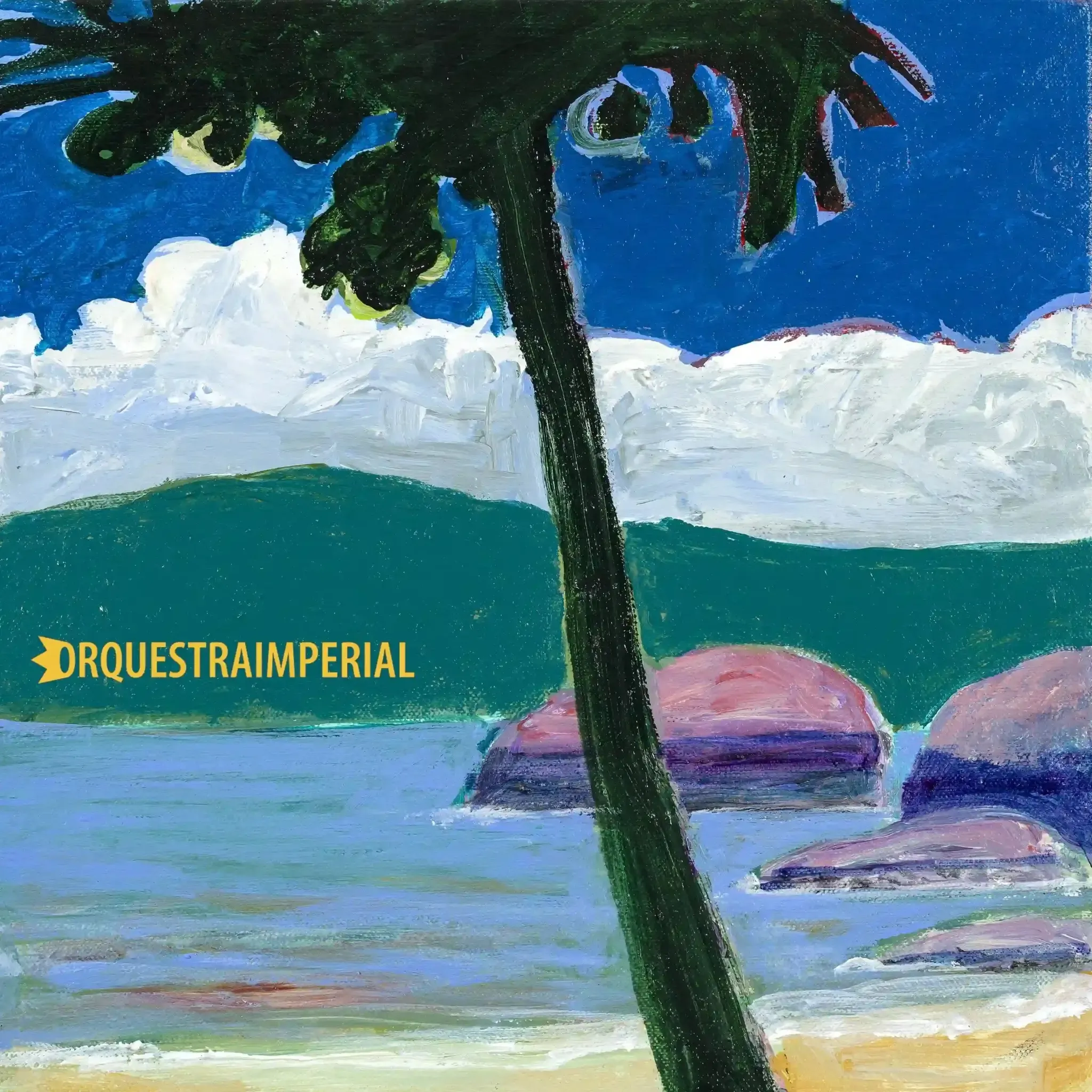 Orquestra Imperial apresenta single “Coqueiro verde” com pintura de Luiz Zerbini na capa