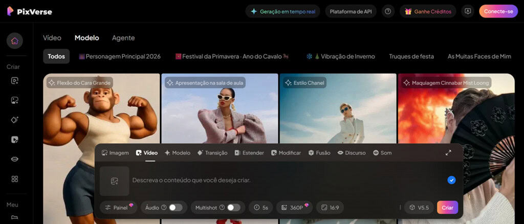 PixVerse lança ferramenta de IA para vídeos interativos em tempo real