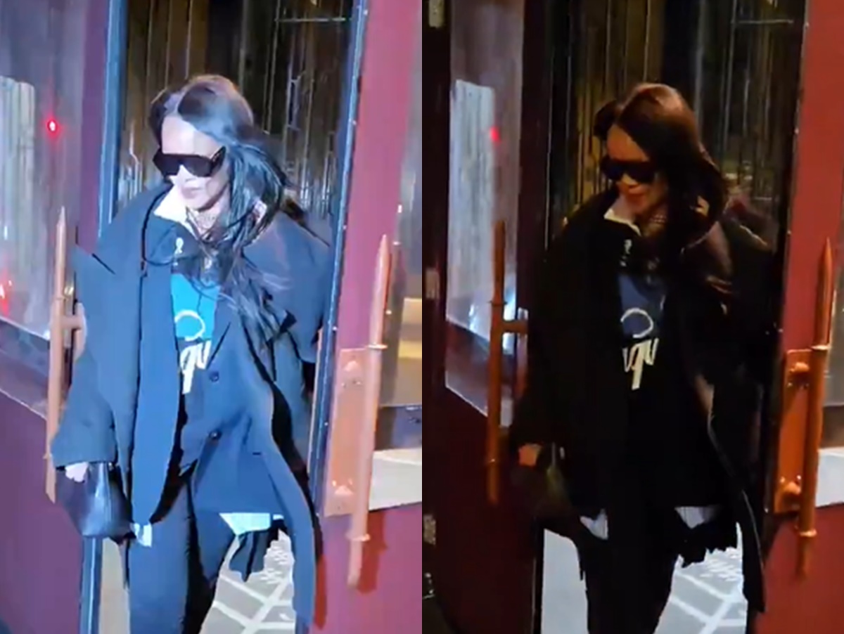 Rihanna brinca com segurança que não abriu porta para ela em saída de hotel