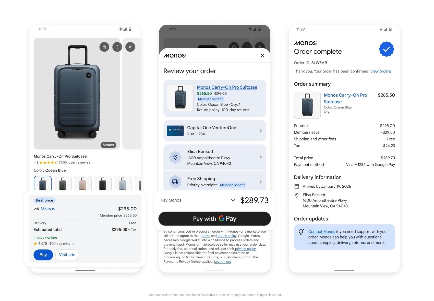 Google anuncia protocolo aberto para compras com agentes de IA