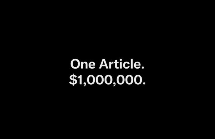 X oferece US$ 1 milhão ao autor do artigo mais popular em janeiro