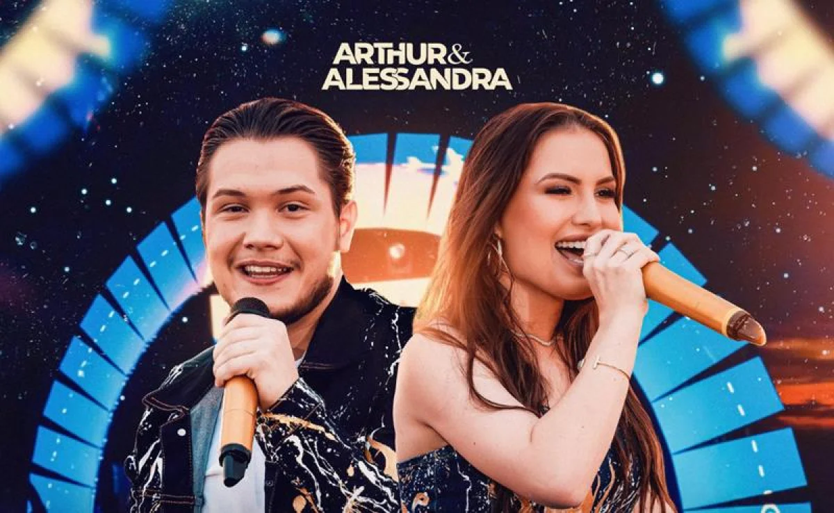 Arthur e Alessandra anunciam lançamento de “Calma, Calma” para o DVD “Voando Alto 2”