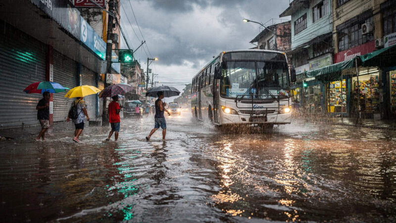 Chuvas em Manaus funcionam como laboratório para estudos sobre o futuro da Amazônia