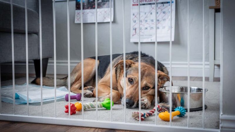 Por quanto tempo um cachorro pode ficar sozinho em casa?