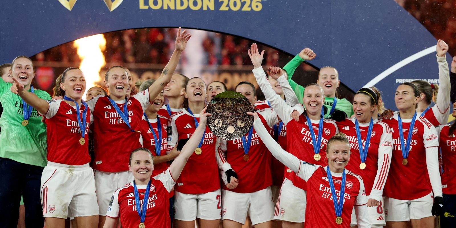 Arsenal supera Corinthians na prorrogação e conquista primeiro Mundial Feminino da FIFA