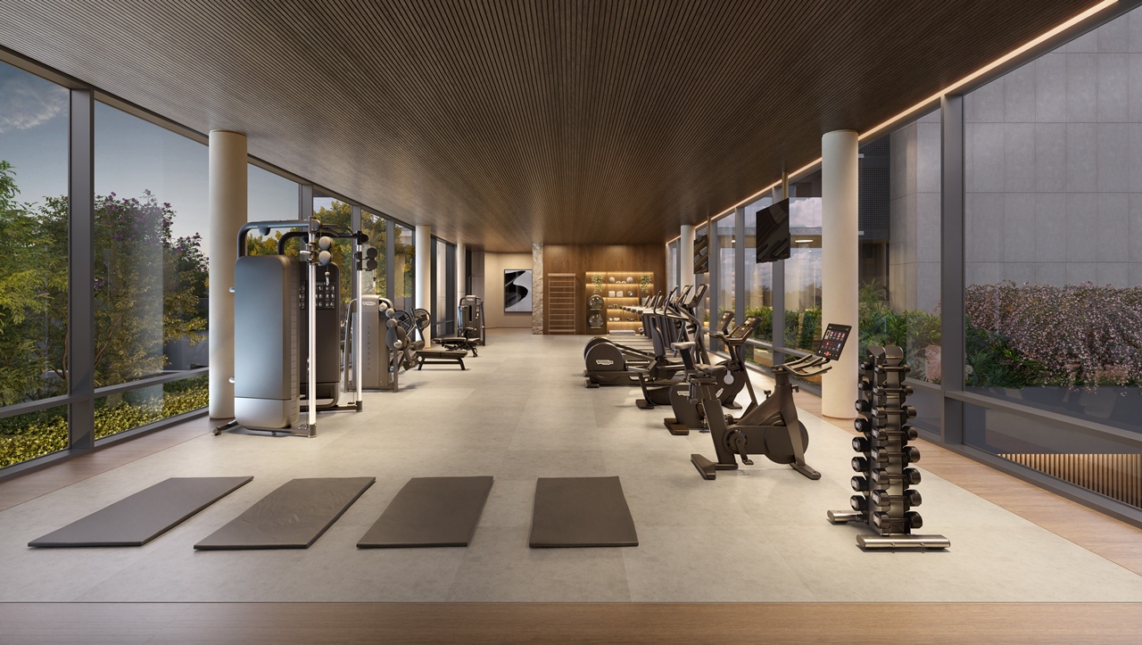 Technogym e REM Luxury Properties firmam parceria para academia no Altitude Jardins por Artefacto