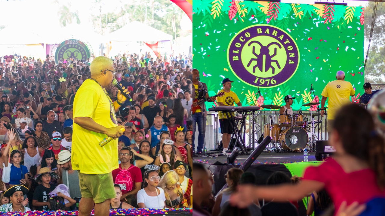 Baratona retorna ao Parque da Cidade no DF Folia 2026