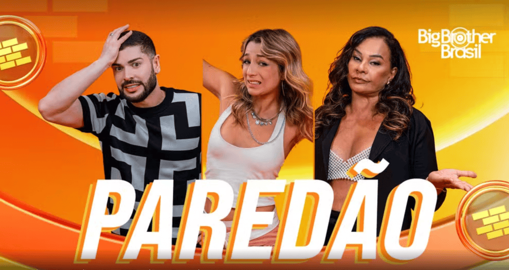 Enquete aponta Marcelo, Samira e Solange no quinto paredão do BBB 26