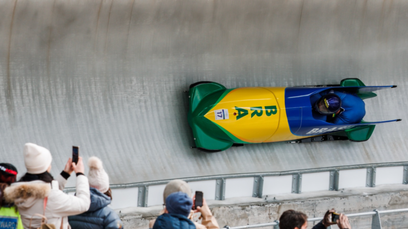 Brasil alcança melhor colocação histórica no bobsled 2-man em Milão-Cortina 2026