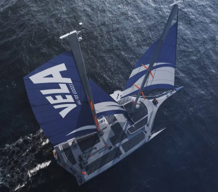 Startup francesa desenvolve navio 100% à vela para reduzir emissões em até 96%