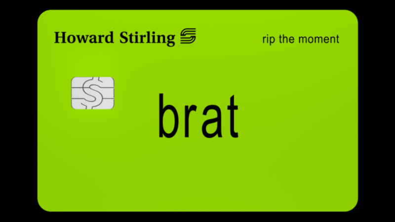 Cartão “Brat” visto no mockumentário de Charli XCX vira produto real via Cash App