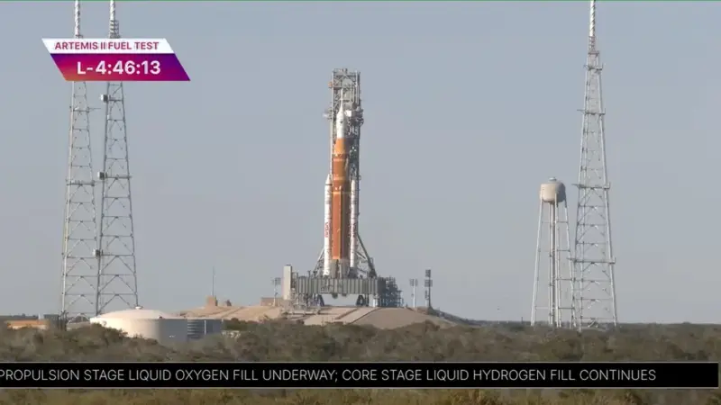 Vazamentos em teste molhado do Artemis 2 podem comprometer janela de lançamento