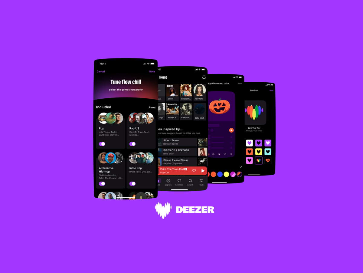 Deezer apresenta Flow Tuner e passa a excluir músicas geradas por IA das recomendações do Flow