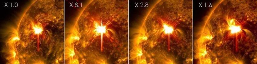 NASA identifica cinco erupções solares intensas em menos de três dias