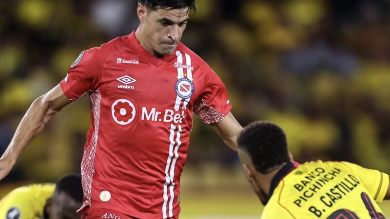Argentinos Juniors vence Barcelona de Guayaquil nos acréscimos pela Pré-Libertadores