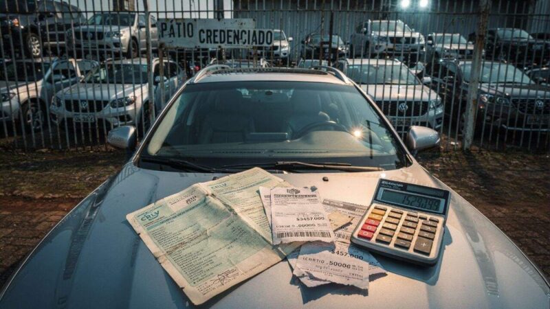 Rodar com documento vencido pode levar à apreensão do veículo e custos elevados