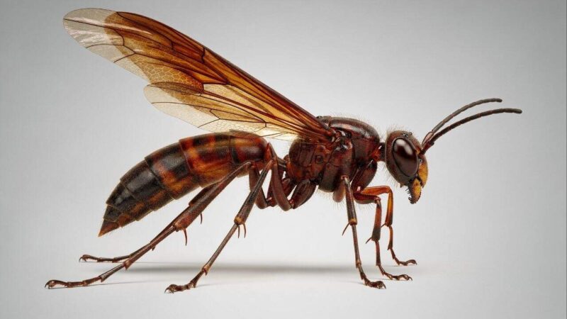 Nova espécie de vespa pré-histórica identificada em âmbar de 105 milhões de anos