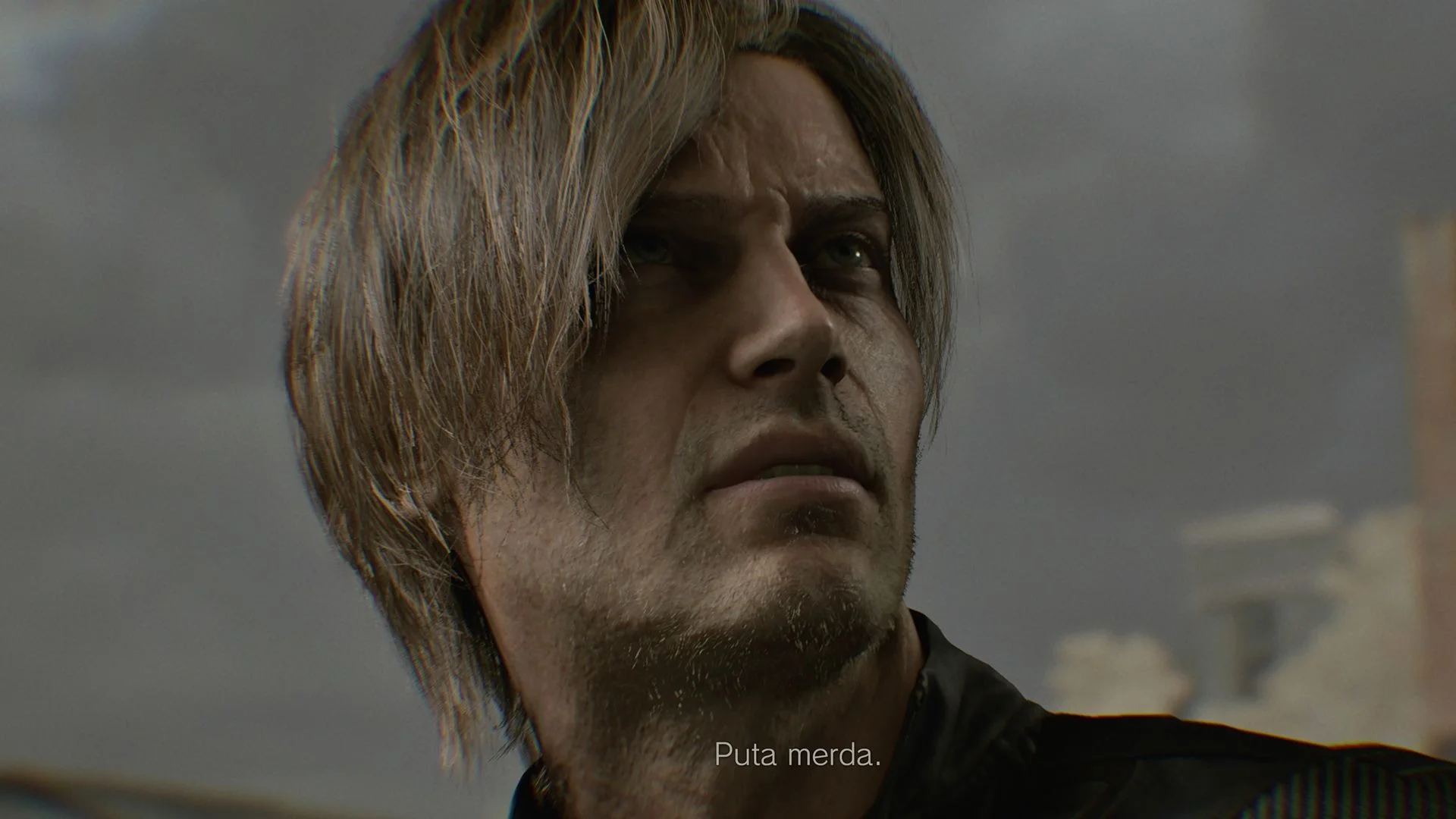 Leon S. Kennedy em cena de Resident Evil Requiem – Dropraro