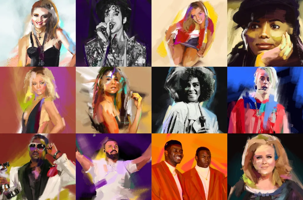 Os maiores astros do pop de 1981 a 2025, segundo a Billboard