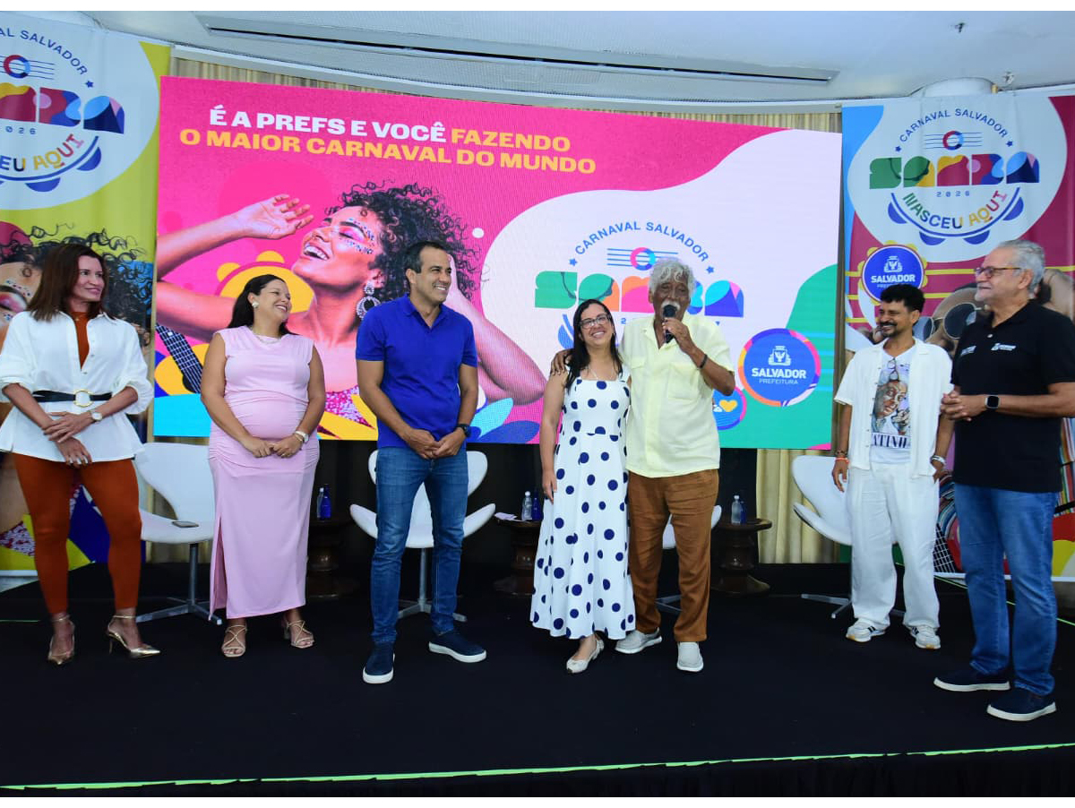 Carnaval de Salvador 2026 terá abertura dedicada ao samba e espera 1,2 milhão de turistas