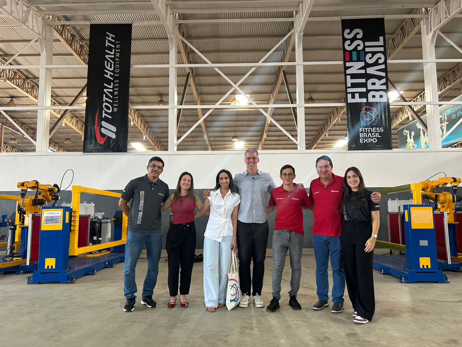 Fitness Brasil visita Total Health em Jaboticabal e reforça parceria com a indústria nacional de equipamentos
