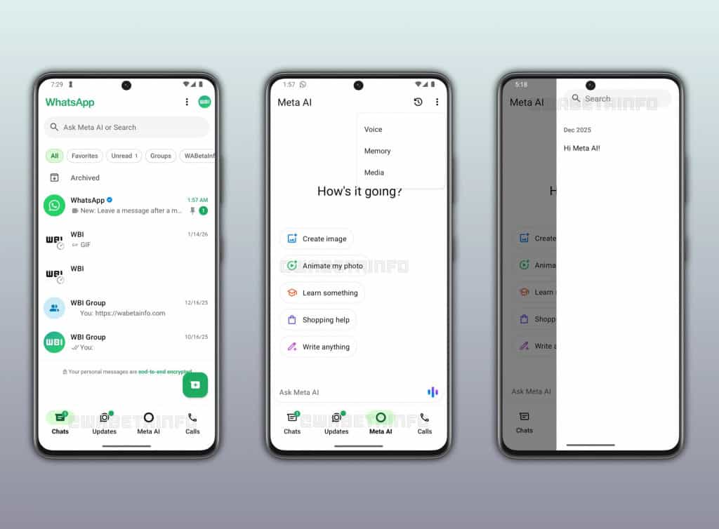 WhatsApp prepara aba exclusiva para centralizar ferramentas do