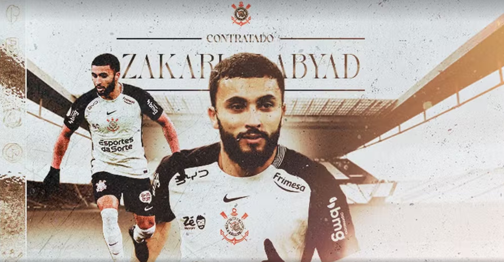 Corinthians confirma contratação do meio-campista Zakaria Labyad até dezembro de 2026