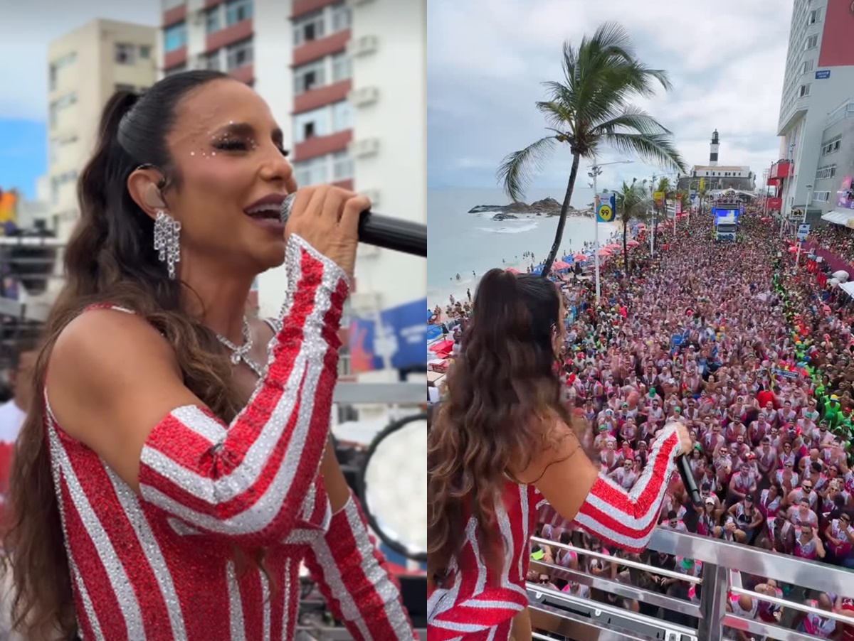 Ivete Sangalo comanda Bloco Coruja em Salvador e incentiva foliões a formar rodinhas