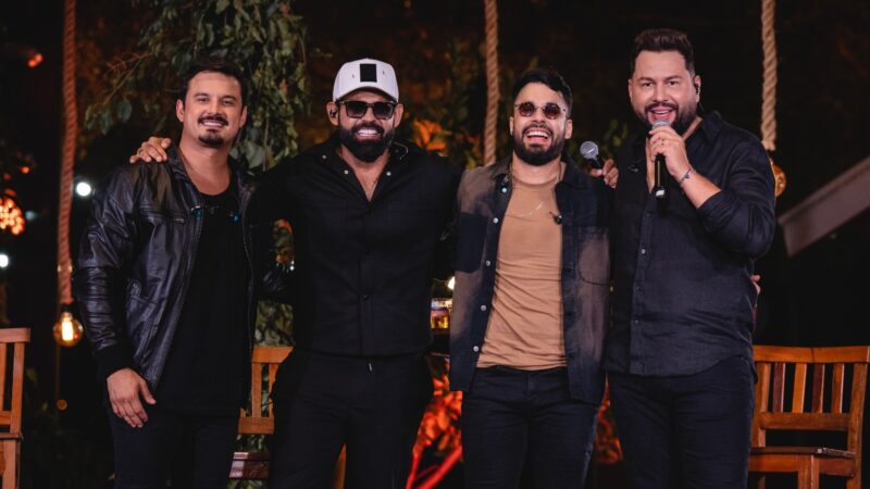 Diego & Arnaldo encerram ciclo do álbum “Natora 10 Anos” com feat de Clayton & Romário